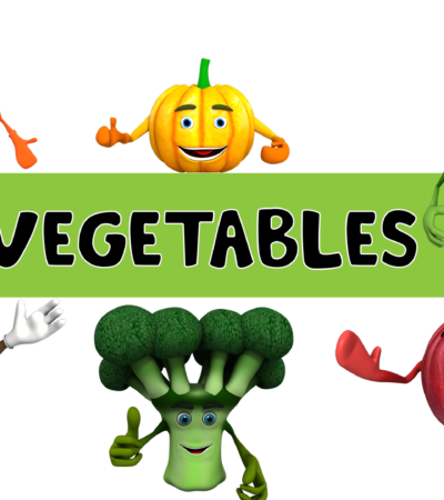 16 Vegetables Name for Kids