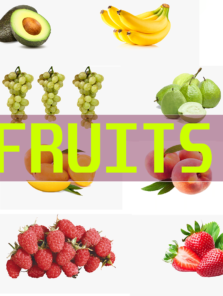 15 Fruits Name / Learn Fruits Name in English