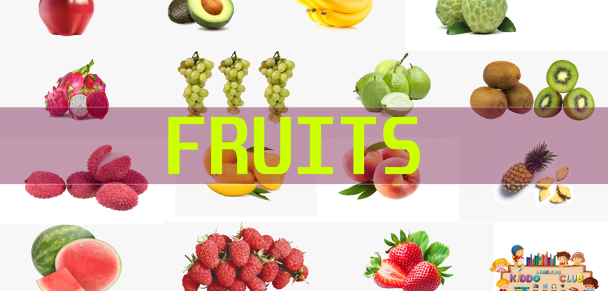 15 Fruits Name / Learn Fruits Name in English